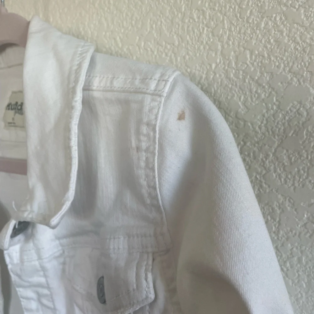 Mudd White Kids Jean Jacket